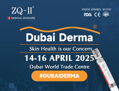 ZQ-II ທີ່ Dubai Derma | ວັນທີ 14-16 ເມສາ