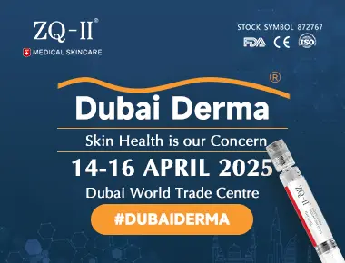 ZQ-II ທີ່ Dubai Derma | ວັນທີ 14-16 ເມສາ