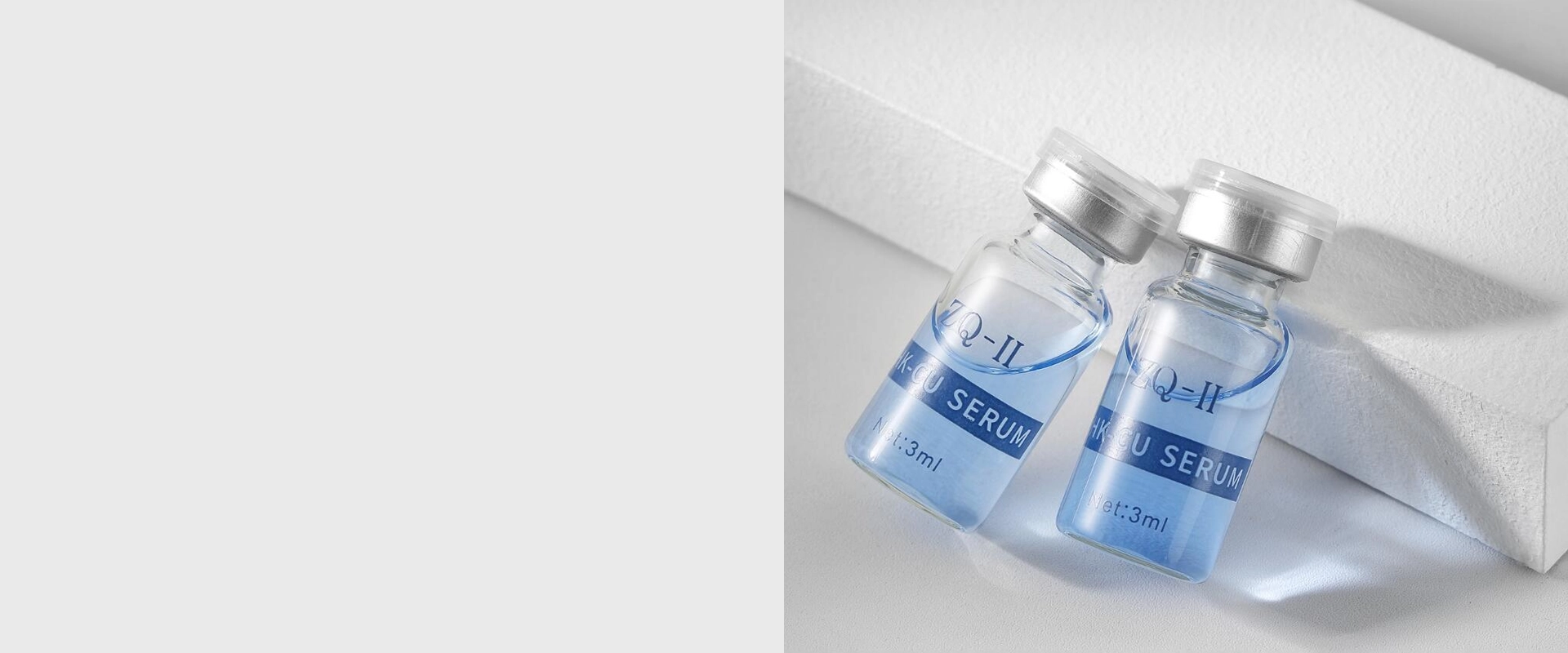 GHK-Cu Copper Peptide Serum ທີ່ດີທີ່ສຸດສໍາລັບການຟື້ນຟູຜິວຫນັງ