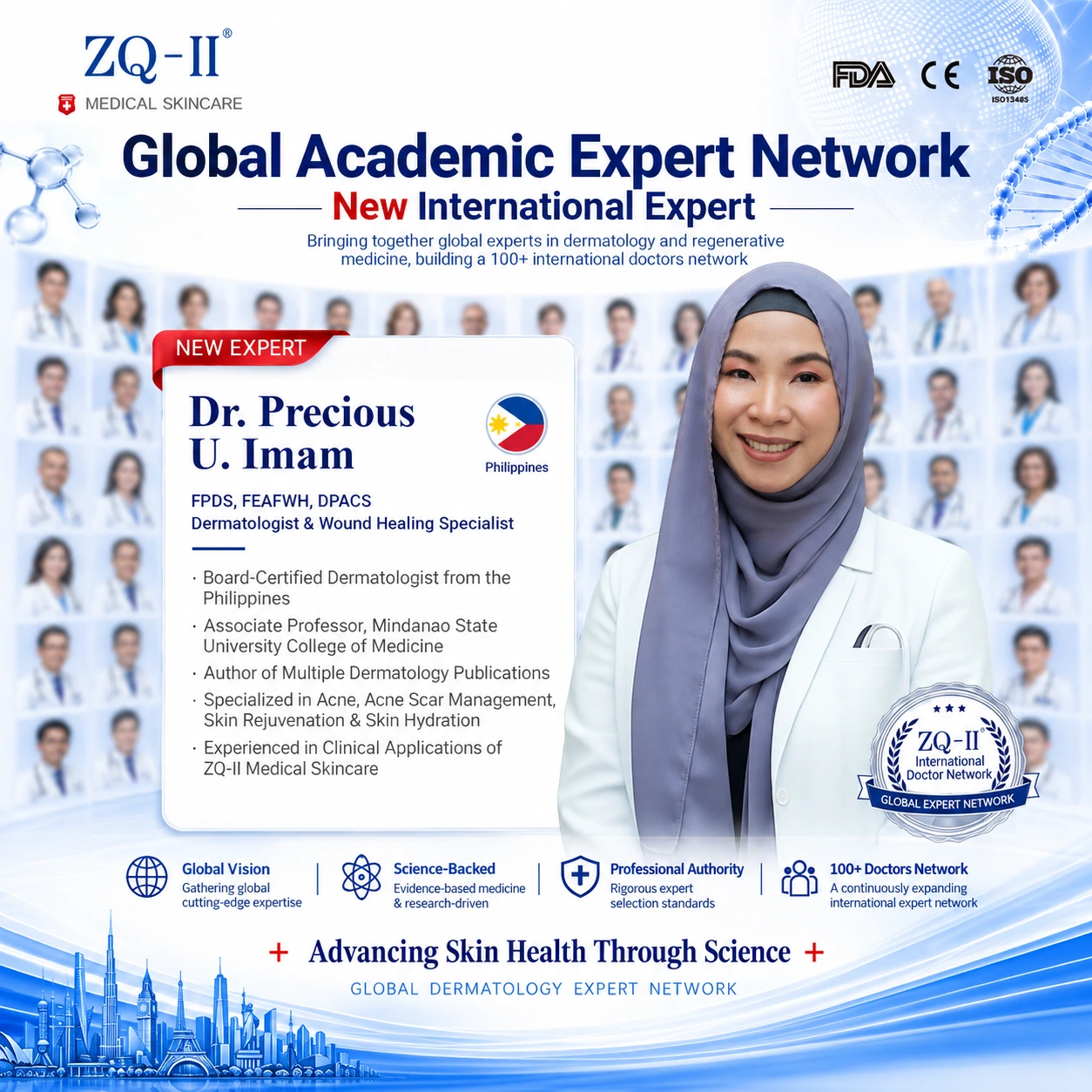 ZQ-II ຕ້ອນຮັບທ່ານດຣ.ປະເສີດ U. Imam ຢ່າງເປັນທາງການກັບເຄືອຂ່າຍຜູ້ຊ່ຽວຊານດ້ານການສຶກສາທົ່ວໂລກ ZQ-II