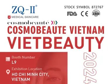 Vietbeauty x Cosmobeauté ຫວຽດນາມ 2024: ຈຸດເດັ່ນຂອງການດູແລຜິວຫນັງທາງການແພດຂອງ ZQ-II
